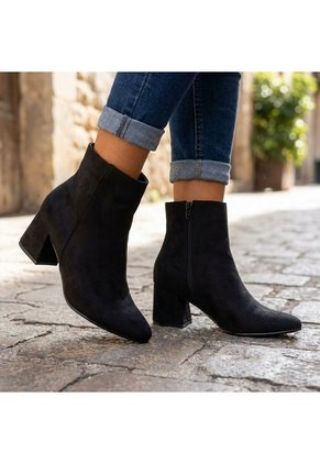 Botin Para Mujer 515-Z411 NEGRO X NEGRO ZAVATTY