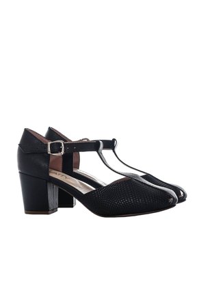 Sandalia Para Mujer H-SABA NEGRO CUERO ZAVATTY