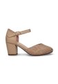 Sandalia Para Mujer H-GRETA CAPUCHINO CUERO ZAVATTY de Zavatty