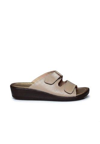 Romulo Sandalia Para Mujer H-ABIGAIL TAUPE CUERO ZAVATTY Zavatty
