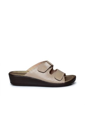 Romulo Sandalia Para Mujer H-ABIGAIL TAUPE CUERO ZAVATTY