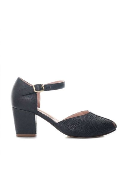 Sandalia Para Mujer H-GRETA NEGRO CUERO ZAVATTY