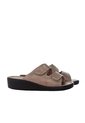 Romulo Sandalia Para Mujer H-ABIGAIL TAUPE CUERO ZAVATTY de Zavatty