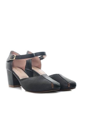 Sandalia Para Mujer H-GRETA NEGRO CUERO ZAVATTY
