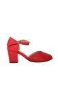 Sandalia Para Mujer H-SALMA ROJO CUERO ZAVATTY de Zavatty
