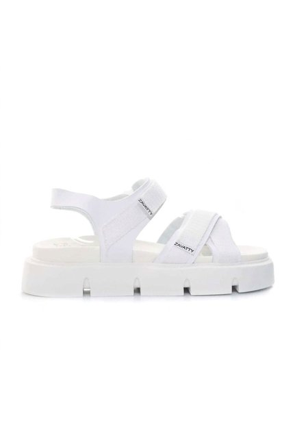 Sandalia Plana Para Mujer TABICHOTA BLANCO ZAVATTY
