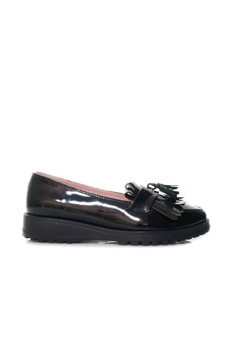 Baleta Para Mujer H-MARCELA NEGRO CHAROL ZAVATTY Zavatty