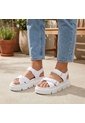 Sandalia Plana Para Mujer TABICHOTA BLANCO ZAVATTY de Zavatty