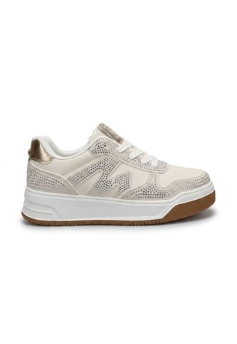 Tenis Para Mujer 005-Z761 BEIGE X DORADO ZAVATTY Zavatty