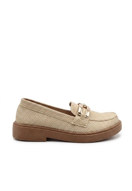 Mocasin Para Mujer 600-Z284 BEIGE ZAVATTY