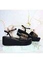 Plataforma Alta Para Mujer 1212-1-Z726 NEGRO ZAVATTY de Zavatty