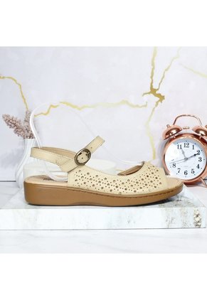 Romulo Sandalia Para Mujer RO5054 BEIGE ZAVATTY