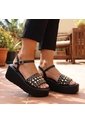 Plataforma Alta Para Mujer 1212-1-Z726 NEGRO ZAVATTY de Zavatty