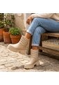 Bota Para Mujer 1952-Z227 BEIGE ZAVATTY de Zavatty