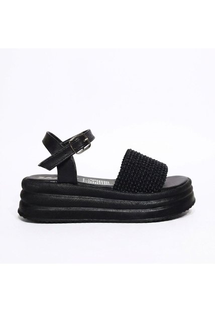 Plataforma Alta Para Mujer 3054-Z570 NEGRO ZAVATTY