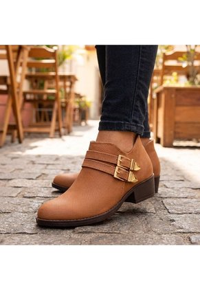 Botin Para Mujer 1375-Z62 MIEL ZAVATTY