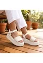 Plataforma Alta Para Mujer 3054-Z570 TALCO ZAVATTY de Zavatty