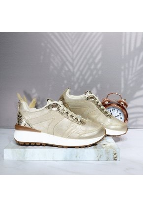 Tenis Para Mujer TAC952 DORADO ZAVATTY
