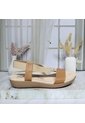 Sandalia Plana Para Mujer 417-Z83 MIEL ZAVATTY de Zavatty