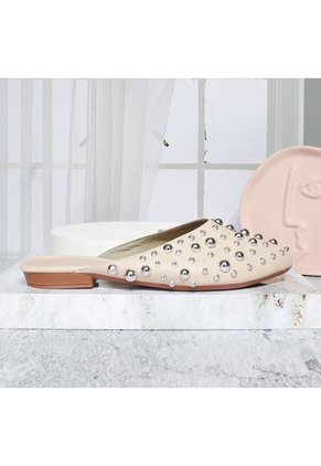 Baleta Para Mujer 442-Z191 BEIGE ZAVATTY