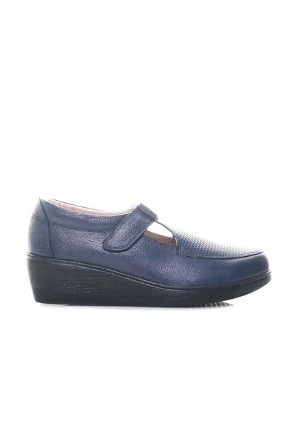 Mocasin Para Mujer H-ISABEL AZUL CUERO ZAVATTY