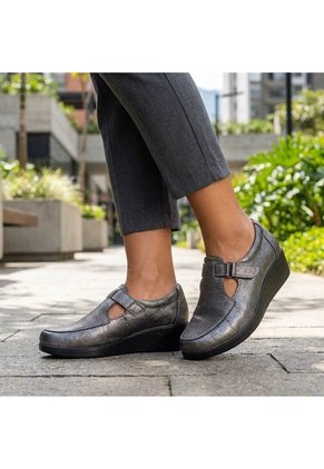 Mocasin Para Mujer H-ISABEL FUSIL CUERO ZAVATTY