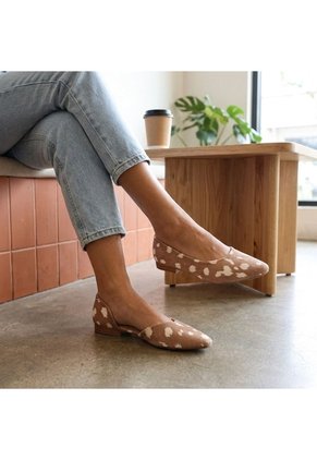 Baleta Para Mujer 1166-Z147 TAUPE ZAVATTY
