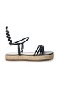Sandalia Plana Para Mujer E08-Z471 NEGRO ZAVATTY de Zavatty