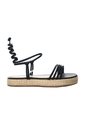 Sandalia Plana Para Mujer E08-Z471 NEGRO ZAVATTY de Zavatty