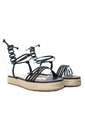 Sandalia Plana Para Mujer E08-Z471 NEGRO ZAVATTY de Zavatty