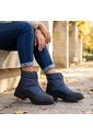 Botin Para Mujer 633-Z96 AZUL ZAVATTY de Zavatty
