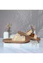 Sandalia Plana Para Mujer 327-Z447 BEIGE ZAVATTY de Zavatty