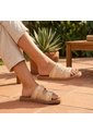 Sandalia Plana Para Mujer 327-Z447 BEIGE ZAVATTY de Zavatty