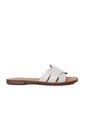 Sandalia Plana Para Mujer 23C26-Z19 GRIS CUERO ZAVATTY de Zavatty