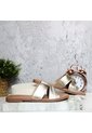 Sandalia Plana Para Mujer 23C13-Z19 ORO ZAVATTY de Zavatty