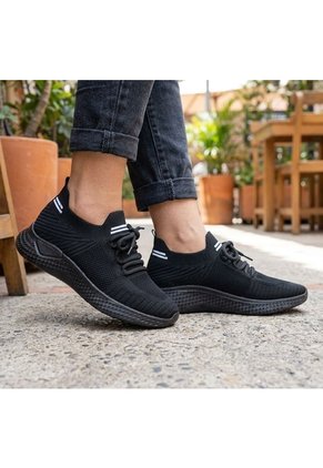 Tenis Para Mujer P93-Z400 NEGRO X NEGRO ZAVATTY