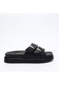 Sandalia Plana Para Mujer 010-Z43 NEGRO ZAVATTY de Zavatty