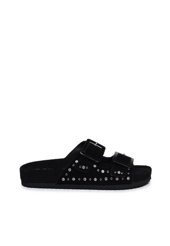 Sandalia Canoa Para Mujer 251318-z718 NEGRO CUERO ZAVATTY Zavatty