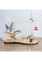 Sandalia Plana Para Mujer V310-Z84 BEIGE ZAVATTY de Zavatty