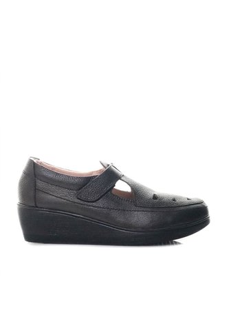 Mocasin Para Mujer H-LEIDY NEGRO CUERO ZAVATTY Zavatty