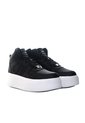 Botin Deportivo Para Mujer TA1048 NEGRO X CHAROL ZAVATTY de Zavatty