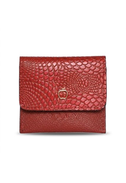 Billetera Mediana Para Mujer BIT44 ROJO CUERO ZAVATTY