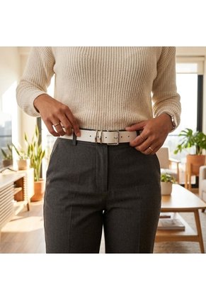 Correa Para Mujer BELT8-Z390 BLANCO ZAVATTY