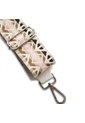 Reata Para Bolsos De Mujer REA1 COLOR BEIGE CON NEGRO BEIGE XROSA ROMBO ZAVATTY de Zavatty