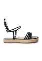 Sandalia Plana Para Mujer E08-Z471 NEGRO ZAVATTY de Zavatty