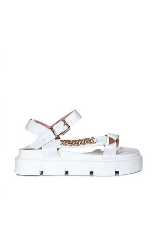 Sandalia Plana Para Mujer H-BETTY BLANCO ZAVATTY Zavatty