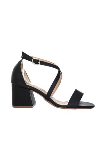 Sandalia Tacon Para Mujer Q51-Z471 NEGRO ZAVATTY Zavatty