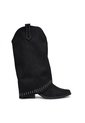 Bota Para Mujer 2663-Z22 NEGRO GAMUZA ZAVATTY de Zavatty