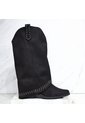 Bota Para Mujer 2663-Z22 NEGRO GAMUZA ZAVATTY de Zavatty