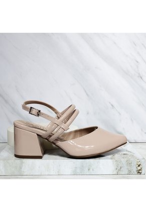 Tacon Para Mujer 5058-Z148 NUDE ZAVATTY